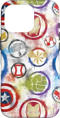 Vista 20 de Marvel Avengers Super Hero Icons - Carcasa para iPhone 17