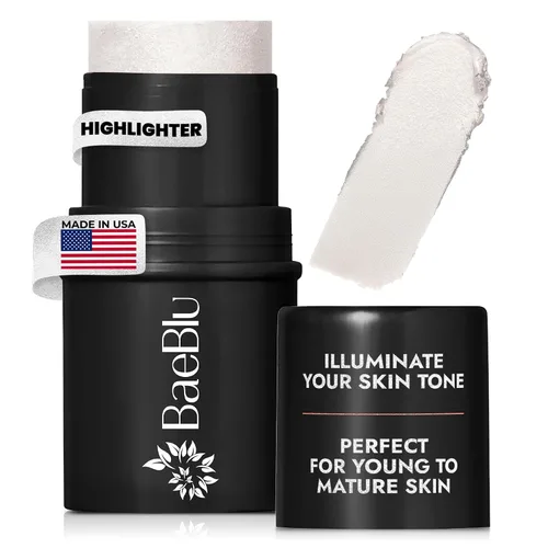 Vista 14 de BaeBlu Tinte orgánico para mejillas, 100% natural, vegano, sin gluten, crema bronceadora en barra, fabricado en Estados Unidos, puesta de sol