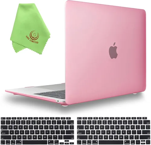 Vista 65 de UESWILL Compatible con MacBook Pro de 13 pulgadas M1 M2 2016-2024 versión A2338 A2289 A2251 A2159 A1989 A1706 A1708, con Touch Bar USB-C, funda
