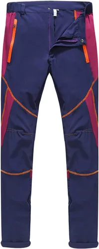 Vista 2 de Men's Winter Pants Waterproof Softshell Snowboard Pants Outdoor Hiking Wear Resistant Windproof Trousers with Pockets