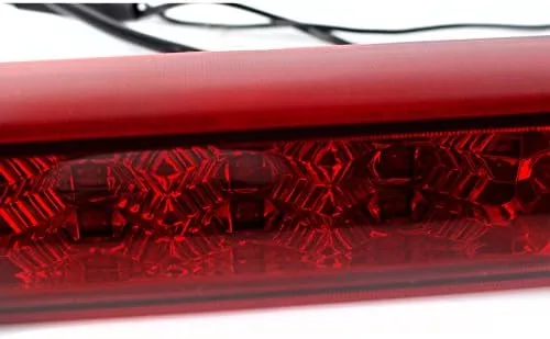 Vista 4 de Tercera luz de freno trasera LED para camioneta Chevy Silverado GMC Sierra, Rojo