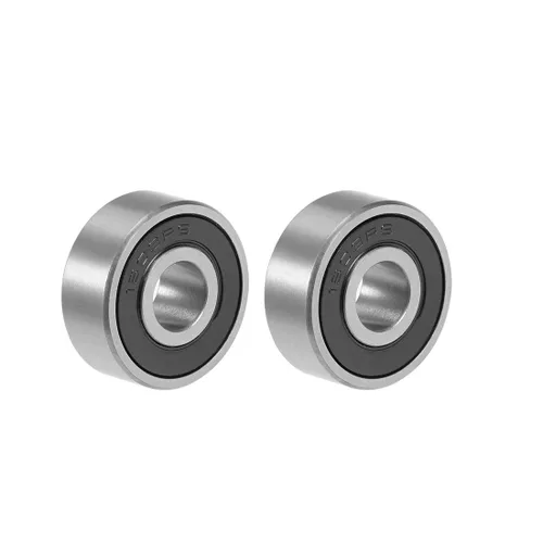 Vista 5 de uxcell R16-2RS Rodamiento de bolas profundo del surco 1-inchx2-inchx1/2-inch doble sellado rodamientos de acero cromado 2pcs