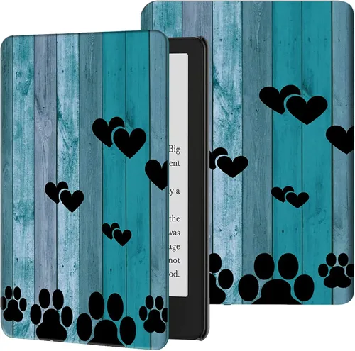 Vista 11 de Rossy Funda para Kindle de 10ª generación 2019, delgada, de piel sintética, ajustable, con encendido y apagado automático para Kindle de 10ª