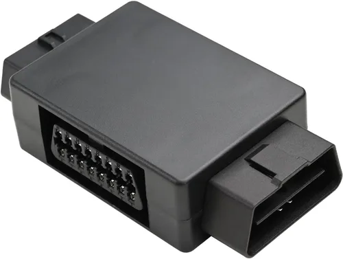 Vista 2 de iKKEGOL Pocket OBD2 Splitter Adapter Full 16 Pin 1 Macho a 3 Hembra OBD Cable Convertidor Conector (negro)