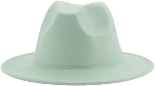 Vista 22 de Sombrero de invierno para mujer, sombreros de invierno para mujer, moda formal, boda, decorar, gorra de Panamá