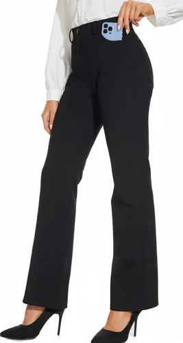 Vista 6 de VANGULL Women's Stretchy Bootcut Dress Pants with 4 Pockets Regular for Office Work Business