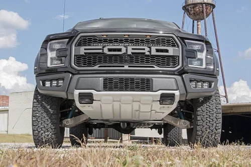 Vista 7 de Rough Country Kit de luces antiniebla DRL LED triple para Ford Raptor 2017-2020 - 70700DRL
