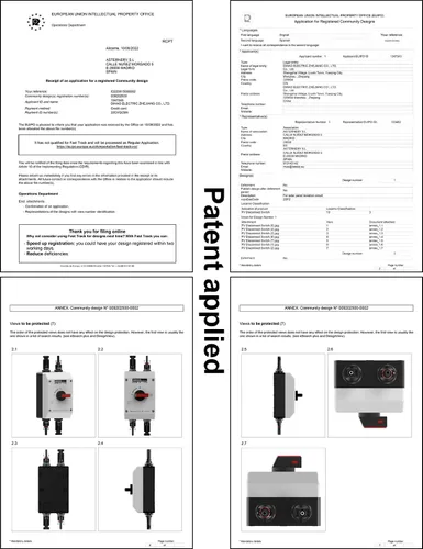 Vista 2 de DIHOOL Interruptor de desconexión solar,32 amperios DC600V,2 cuerdas 2 en 2 salidas aislador,IP66 impermeable