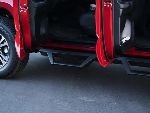 Vista 7 de Armordillo USA 8717554 AR Series - Estribos para estribos – negro mate para modelos Ford F150 / 2017+ Ford F250 F350 F450 F550 Superduty Super