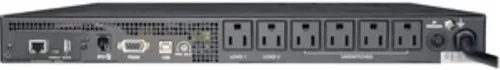 Vista 8 de Tripp Lite UPS Smart 500VA 300W Montaje en rack USB DB9 WEBCARDLX 6 Tomacorrientes 1URM (SMART500RT1UN) SmartPro, 6 Outlets, Replaceable Battery