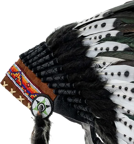 Vista 8 de Novum Crafts Tocado de plumas Inspirado en indios nativos americanos Elige