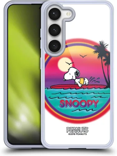 Vista 51 de Head Case Designs Officially Licensed Peanuts Beach Surf Snoopy Boardwalk Airbrush Gel Case [Military Grade Protection] Compatible with Google Pixel