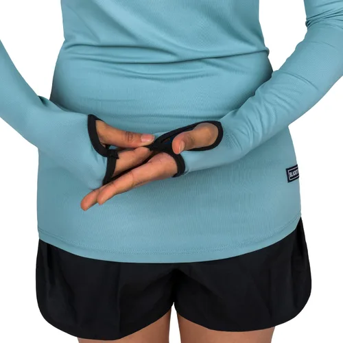 Vista 5 de BLACKSTRAP Camisa con capucha y cuello redondo UV para mujer