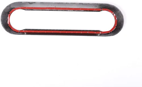 Vista 7 de para Alfa Romeo Giulia Stelvio 2016-2018 ABS centro de coche aire acondicionado marco ajuste ajuste ajuste accesorio coche (fibra de carbono)