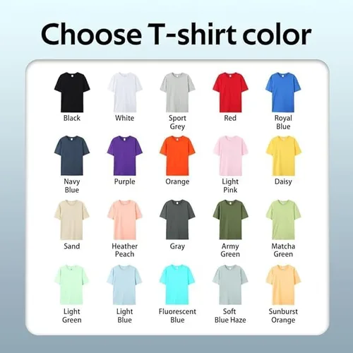 Vista 2 de Camisetas personalizadas para hombres y mujeres, diseña tu propia camiseta personalizada con foto con impresión frontal y trasera, 1.Negro