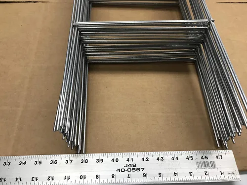 Vista 8 de 50 letreros de 10 x 15 pulgadas, calibre 9, alambre galvanizado con marco en H, soporte de 15 pulgadas de alto y 10 pulgadas de ancho, con letreros