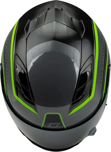 Vista 3 de Gmax FF-98 Aftershock Full Face Helmet with Rear LED Light
