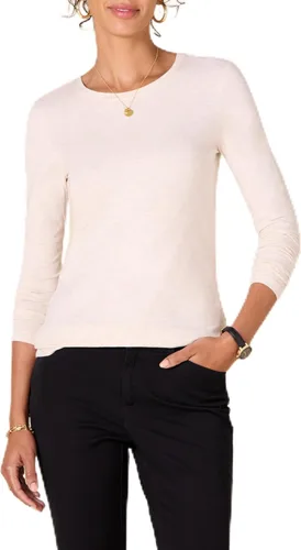Vista 17 de Amazon Essentials Camiseta de manga larga y cuello redondo para mujer (disponible en tallas extragrandes)