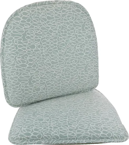 Vista 90 de Klear Vu Raindrop The Gripper - Cojines antideslizantes para silla, suaves y cómodos, almohadillas para asiento, almohadón para cocina, comedor u
