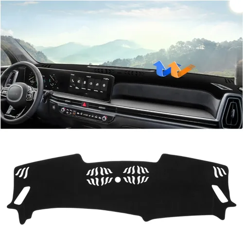 Vista 62 de Autorder Cubierta de salpicadero para Hyundai Sonata 2009 2010 Accesorios Dash Cover Upgrade Flannel Dash Mat Parasol Protector de rayos UV