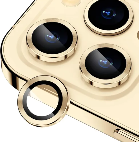 Vista 69 de Protector de lente de cámara para iPhone 15 Pro/iPhone 15 Pro Max, anillo de metal individual, dureza 9H, protector a prueba de arañazos, accesorios