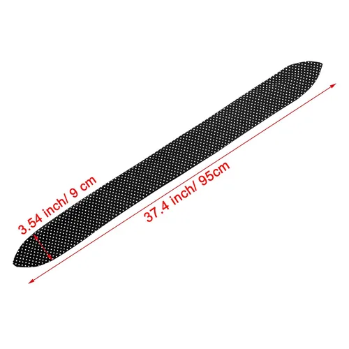 Vista 2 de Hicarer 2 diademas de lunares, bandana para disfraz de los años 50, accesorios para el cabello, lazos para la cabeza ancha para mujer