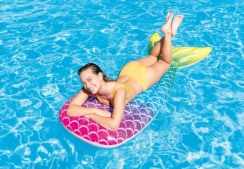 Vista 3 de Intex 58788EP Flotador de piscina con cola de sirena, 70 x 28 x 7 pulgadas