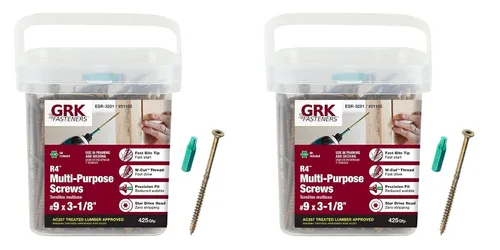 Vista 26 de GRK Fasteners R4™ #9 x 1-1/2" Tornillos multiusos para enmarcar, 820 PCS