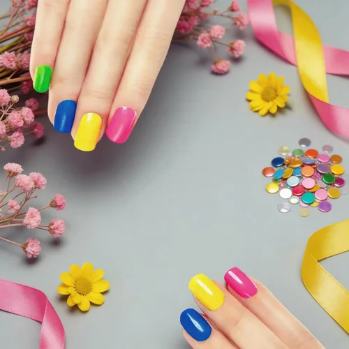 Vista 6 de 224 piezas de 16 hojas de tiras de esmalte de uñas de color sólido, calcomanías adhesivas de uñas completas para mujeres, tiras de uñas de gel