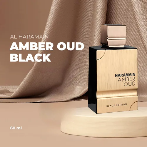 Vista 4 de Al Haramain Amber Oud Black Edition Eau de Perfume Spray para Unisex, 2.0 onzas