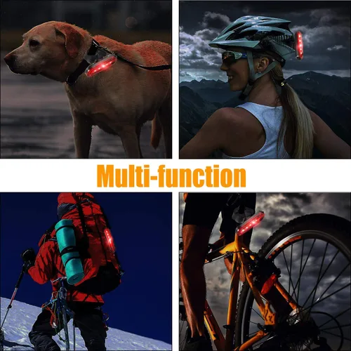 Vista 6 de Luz trasera de bicicleta, luces traseras de bicicleta USB-C recargable LED linterna de seguridad para ciclismo con 4 modos de luz para carretera