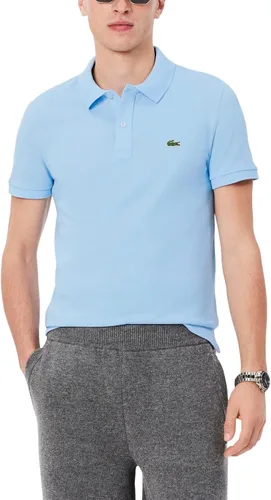 Vista 69 de Lacoste Camisa polo de manga corta para hombre Slim Fit L12.12 azul (Argentine Blue)