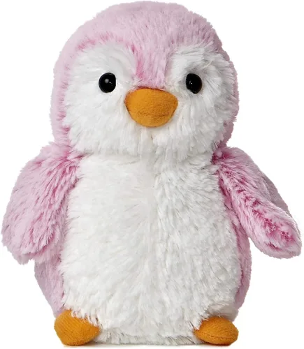 Vista 4 de Aurora® Pingüino de pompón juguetón™ Luminoso de peluche - Compañeros vibrantes para abrazos cálidos - Perfecto para adultos, niños y cumpleaños