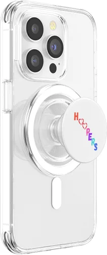 Vista 3 de Dog Agility Dog Hoopers - Hoopers with hearts PopSockets MagSafe PopGrip for iPhone