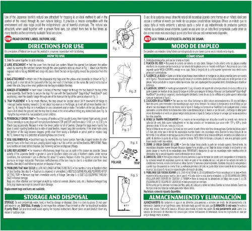 Vista 9 de Trampa para escarabajo bag-a-bug japonés de Spectracide, 1 unidad, paquete de 1