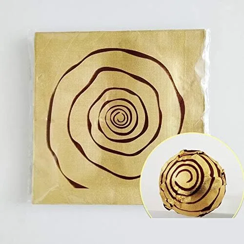 Vista 2 de 200 envoltorios de chocolate de 4 x 4 pulgadas, envoltorios de papel de aluminio para decoración casera de caramelo y dulces de bricolaje