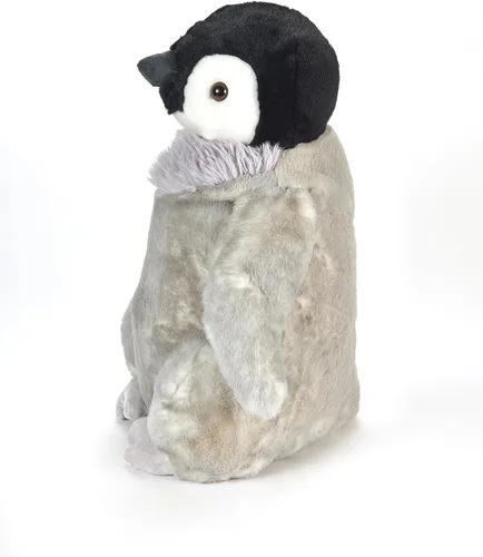 Vista 3 de The Petting Zoo Peluche de pingüino de pollito, regalos para niños, animales marinos Wild Onez, juguete de peluche jumbo de pingüino de 19 pulgadas