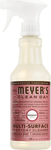 Vista 10 de Meyer's Clean Day, spray limpiador multisuperficie, solución de limpieza diaria para mesadas, pisos, paredes y mucho más, Bluebell, botella