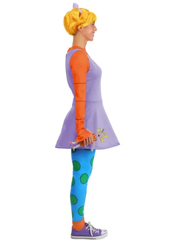 Vista 12 de Disfraz de Mujer Angelica de Rugrats de Nickelodeon Multicolor
