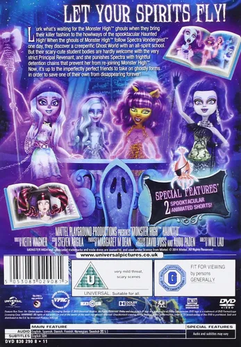Vista 2 de Monster HighHaunted DVD