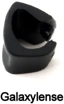 Vista 2 de Galaxy Clip - Kits de goma de repuesto compatibles con Oakley Si Ballistic M Frame 2.03.0 de color negro, Negro