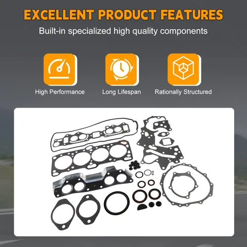 Vista 5 de PANGOLIN Kit de junta de revisión del motor 4G64 8V para Mitsubishi 4G64 Engnie Carretilla elevadora Clark LPG Piezas del mercado de accesorios
