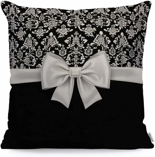 Vista 19 de WONDERTIFY Funda de almohada para sofá con diseño de conejo gris aislado en fondo blanco - Funda de almohada de lino suave para decoración