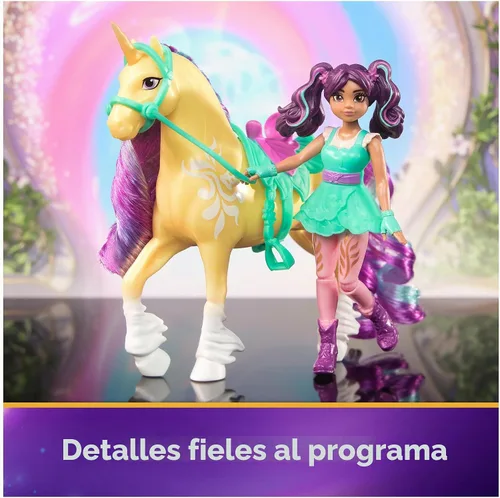 Vista 4 de Unicorn Academy Ava & Leaf, 2 Accessories, Dolls & Unicorn Toys, Ages 4+