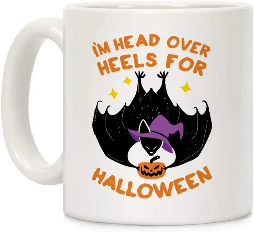 Vista 65 de LookHUMAN Tazas de Halloween Taza de café de Halloween - Tazas de café para decoración ideales para amantes y entusiastas de la decoración - Taza