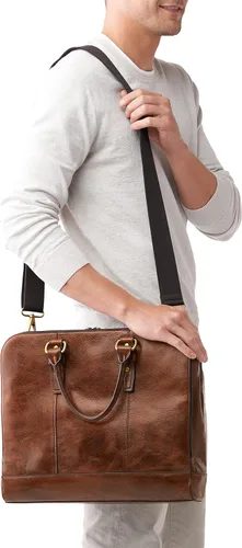 Vista 6 de Fossil Maletín de cuero para hombre