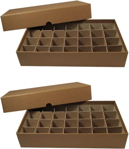 Vista 15 de Caja de rollo de monedas para 50 rollos o tubos de centavos por Guardhouse
