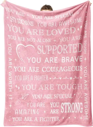 Vista 8 de SteadStyle Regalos para mujeres u hombres - Manta de "Get Well Soon", regalo de "Thinking of You" para papá, abuelo, hermano, amigo, compañero