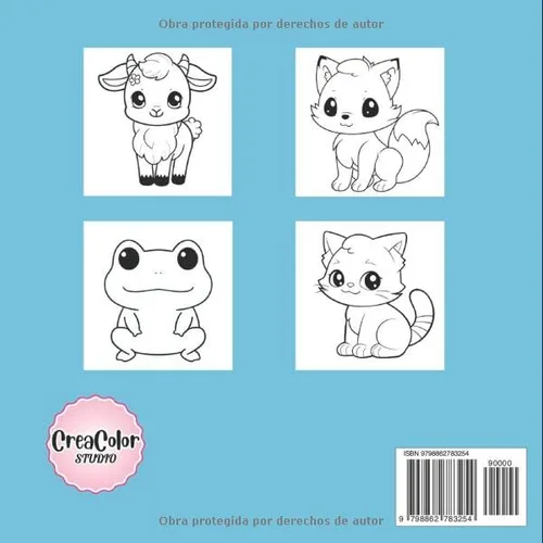 Vista 2 de Animales de Granja Descubre la vida en la Granja con 40 Dibujos para Colorear (Spanish Edition)