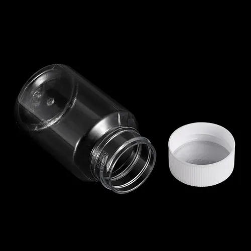 Vista 4 de PATIKIL Botella de reactivo de boca ancha de 1.0 fl oz, 1 oz, paquete de 30 botellas de almacenamiento, recipientes de muestras de plástico